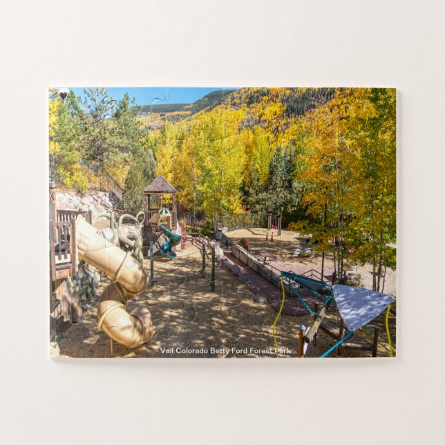 Puzzle Vail Colorado Betty Ford Forest Park (Horizontal)