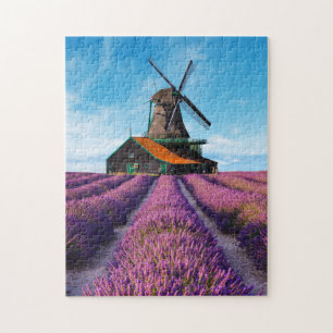 Puzzle Valensole Lavande Champs Provence France