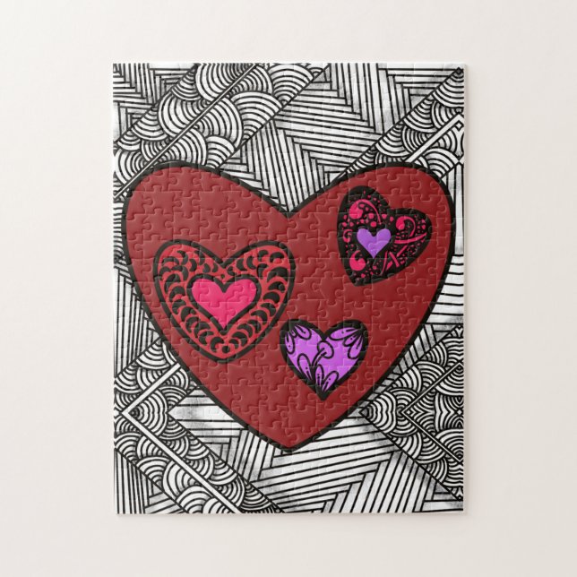Puzzle Valentine (Vertical)