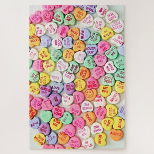 Puzzle Valentine Hearts