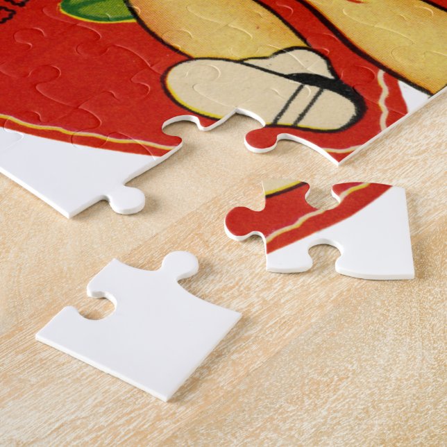 Puzzle Valentine vintage (Côté)