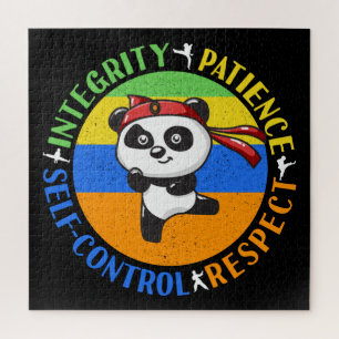 Puzzle Valeurs des arts martiaux - Garçons Karate Mindset