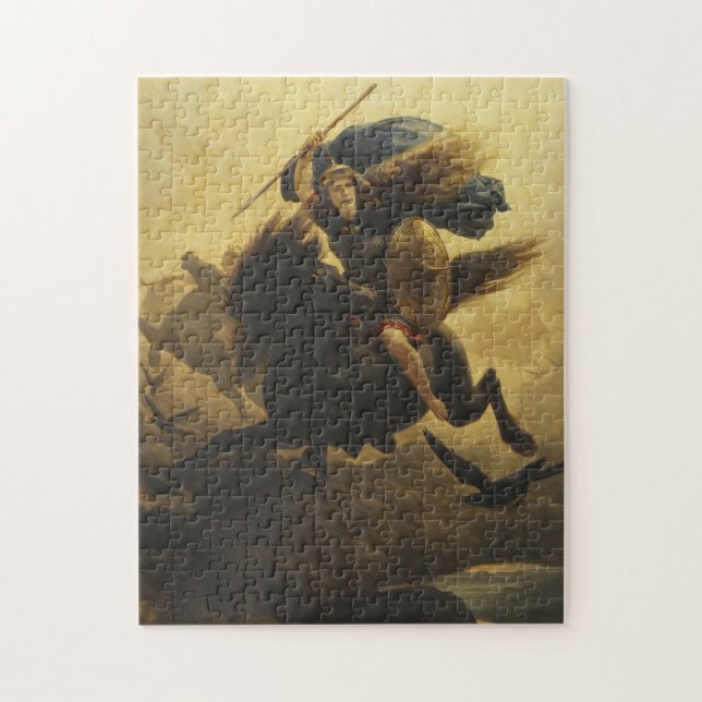 Puzzle Valkyrie, 1865 (huile sur toile) (Vertical)