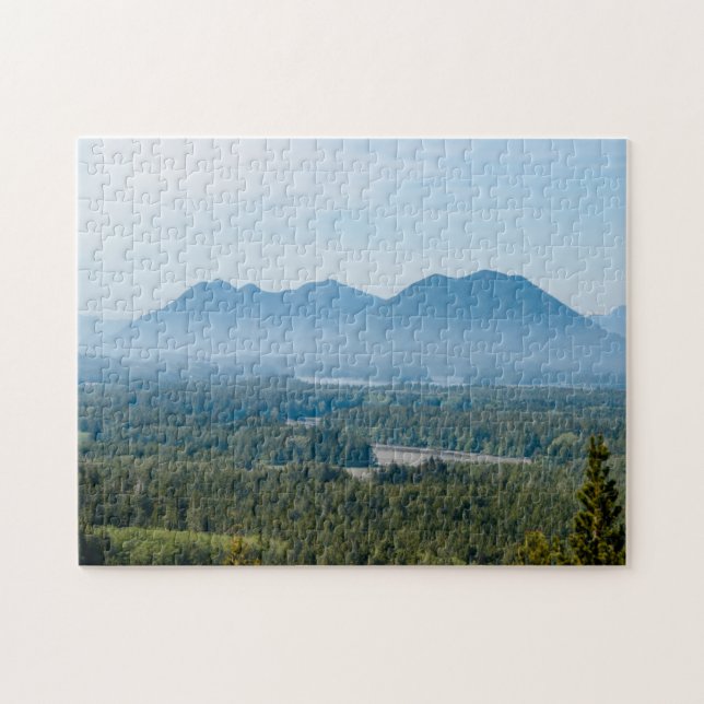 Puzzle Vallée brumeuse à Tofino - Colombie-Britannique, C (Horizontal)