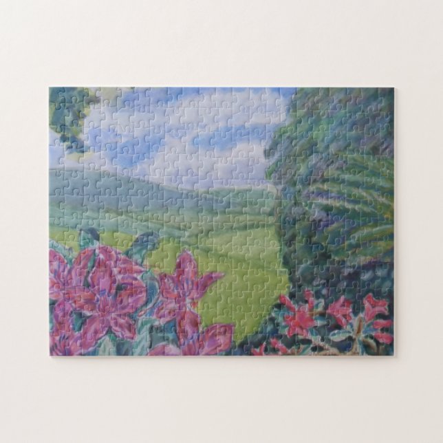 Puzzle Vallée des rhododendrons (Horizontal)