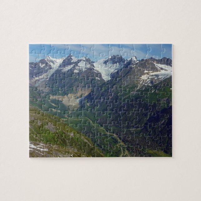 Puzzle Vallée glaciaire alaskienne (Horizontal)