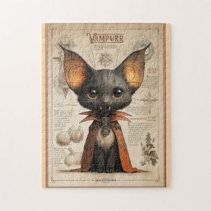 Puzzle Vampurr : Créature de chat vampire
