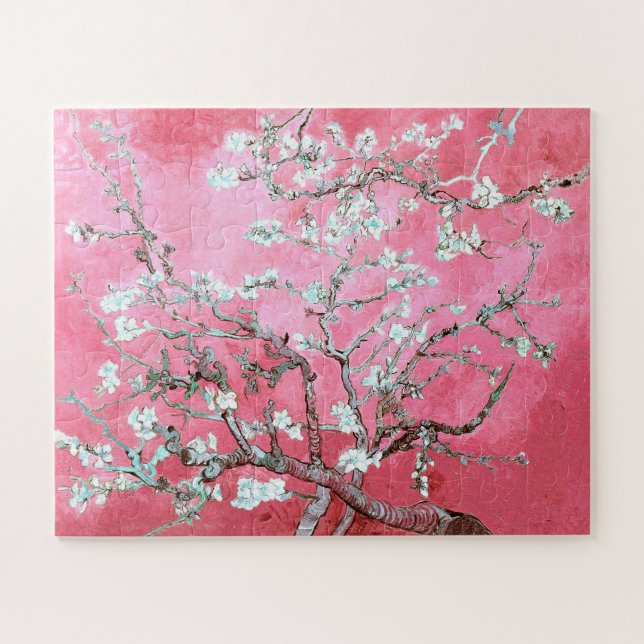 Puzzle Van Gogh Almond Blossoms rose (Horizontal)