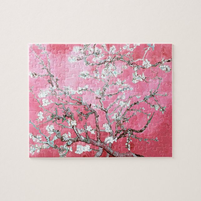 Puzzle Van Gogh Almond Blossoms rose Bleu (Horizontal)