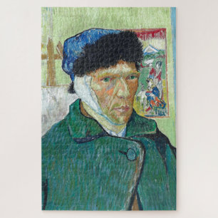 Puzzle Van Gogh Autoportrait Bandaged Ear Art Peinture