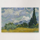 Puzzle Van gogh - Champ de blé avec cyprès<br><div class="desc">Résoudre les énigmes aide à renforcer les connexions existantes entre nos cellules cérébrales. Il augmente également la génération de nouvelles relations. Cela, à son tour, améliore la vitesse mentale et les processus de pensée. Les puzzles Jigsaw sont particulièrement bons pour améliorer la mémoire à court terme. Le tableau représente des...</div>