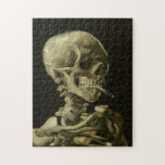 Puzzle Van Gogh Crâne d'un squelette avec Cigarette brûla<br><div class="desc">Artiste : Vincent Van Gogh Titre : Crâne d'un squelette avec cigarette brûlante Date : 1885-1886</div>