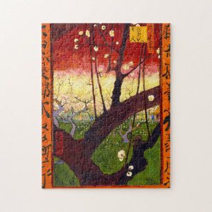 Puzzle Van Gogh Flower Plum Tree Après Hiroshige