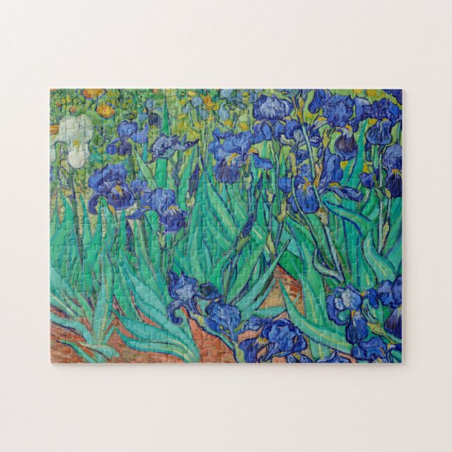 Puzzle Van Gogh Irises Peinture (Horizontal)