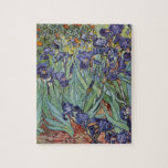 Puzzle Van Gogh Irises Peinture impressionniste<br><div class="desc">Vincent Van Gogh Irises à Saint Remy - Irises de Vincent Van Gogh est une magnifique peinture impressionniste réalisée par l'un des maîtres impressionnistes de tous les temps. Le jardin de l'iris tourbillonne de couleur et d'émotion, les iris violets jaillissant de leurs tiges et feuilles bleus et verts. Il y...</div>