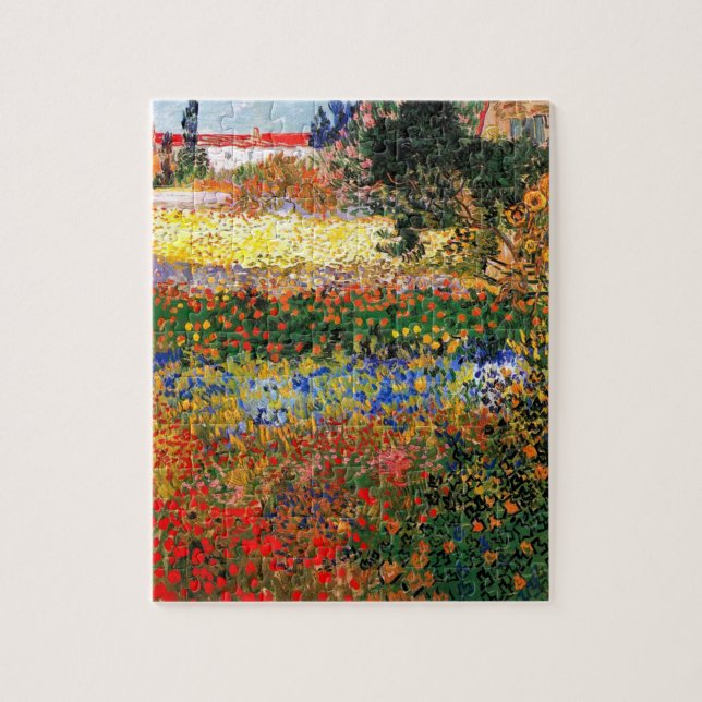 Puzzle Van Gogh - Jardin de fleurs (Vertical)