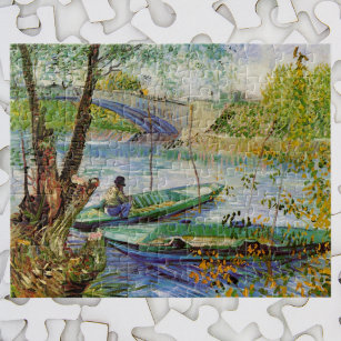 Puzzle Van Gogh Pêche au printemps, Pont de Clichy
