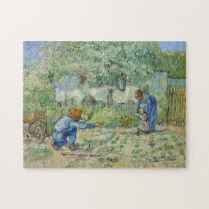 Puzzle Van Gogh Peinture des premières étapes