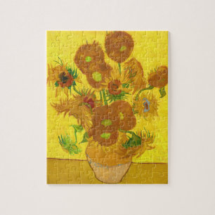 Puzzle Van Gogh Quinze Tournesols En Vase Art
