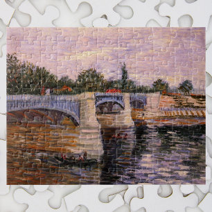 Puzzle Van Gogh Seine River avec Pont del Grande Jette