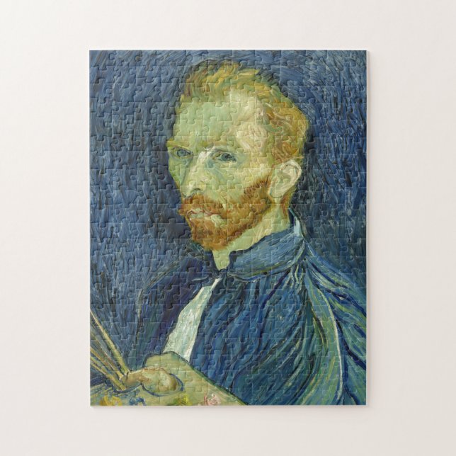 Puzzle Van Gogh Self Portrait Art Peinture (Vertical)