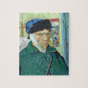 Puzzle Van Gogh Self-portrait Bandaged Ear Art Painting
