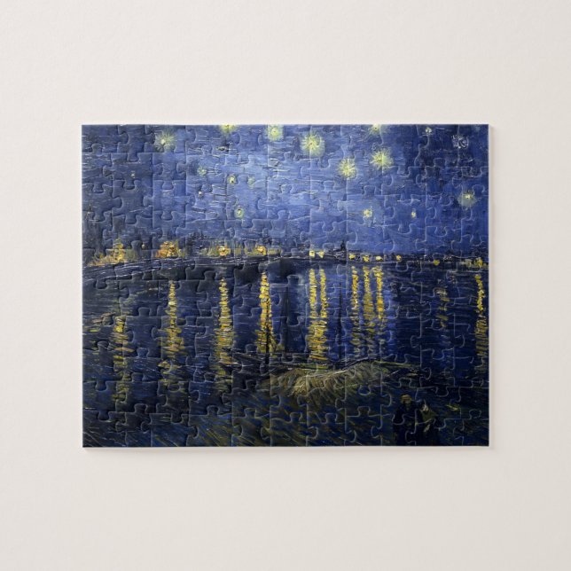 Puzzle Van Gogh Starry Night Over The Rhone (Horizontal)