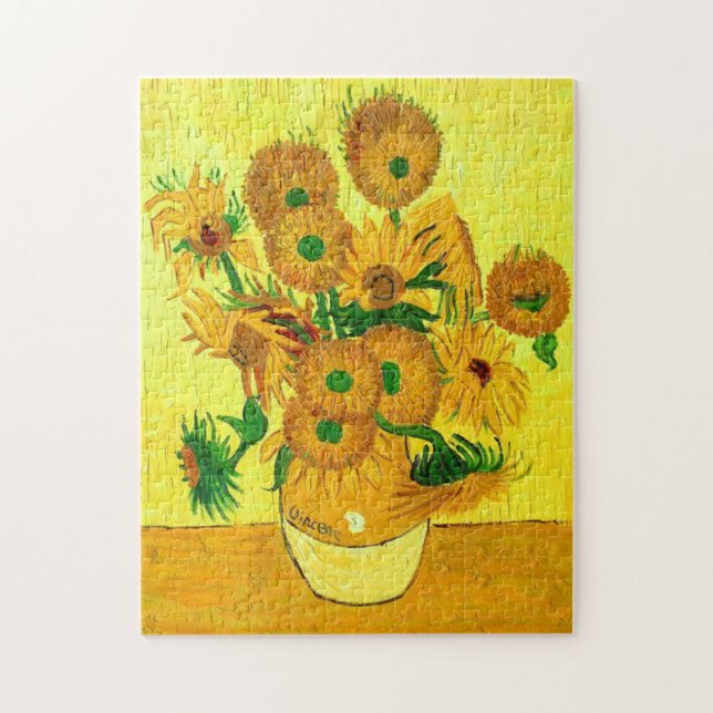 Puzzle Van Gogh Sunflowers (Vertical)