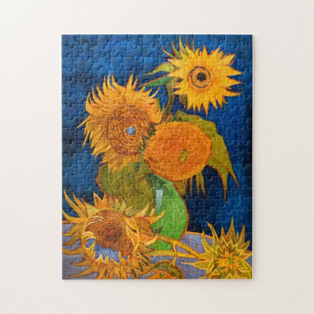 Puzzle Van Gogh Sunflowers (Vertical)