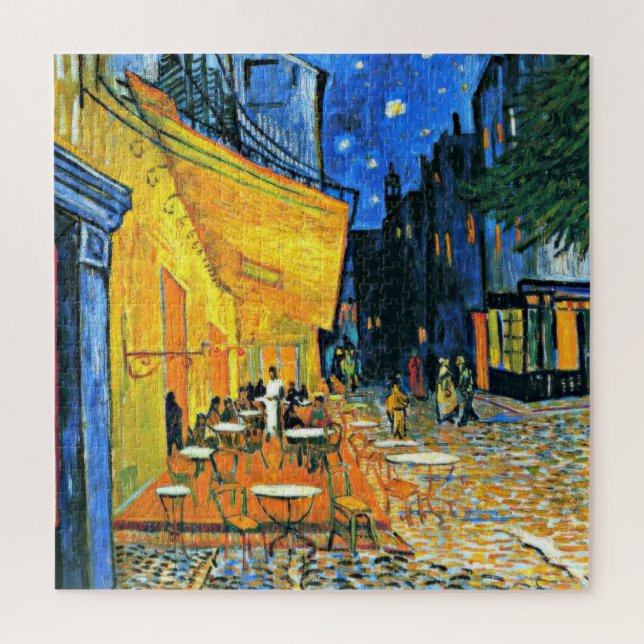 Puzzle Van Gogh - Terrasse Café (Vertical)