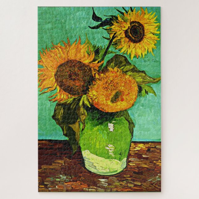 Puzzle Van Gogh - Tournesols (3) (Vertical)
