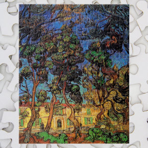 Puzzle Van Gogh Trees in the Garden, Hôpital Saint Paul