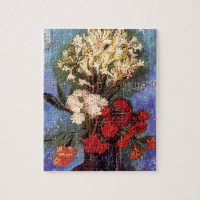 Puzzle Van Gogh - Vase Avec Oeillets Et Autres Fleurs (Vertical)