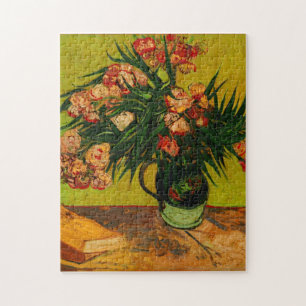 Puzzle Van Gogh Vase Avec Oleandres Et Livres Art Floral