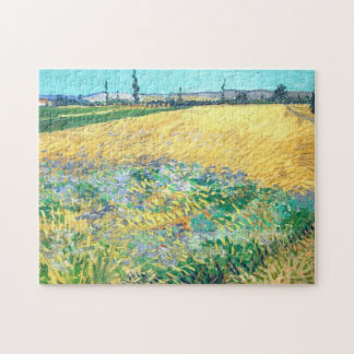 Puzzle Van Gogh Wheatfields Art