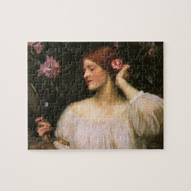 Puzzle Vanité par John William Waterhouse (Horizontal)