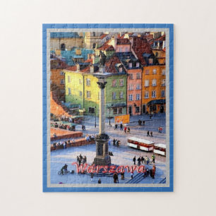 Puzzle Varsovie - Colonne de Sigismund - Pologne -