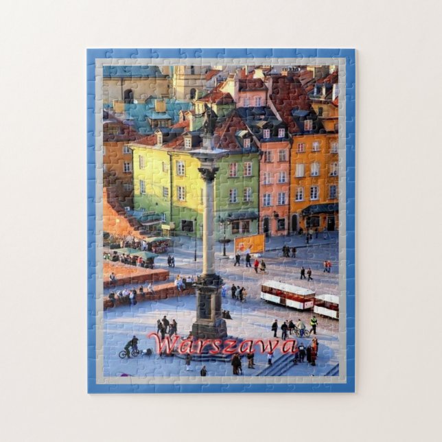 Puzzle Varsovie - Colonne de Sigismund - Pologne - (Vertical)