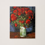 Puzzle Vase avec des pavots rouges par Van Gogh<br><div class="desc">Le Vase de Van Gogh avec des pavots rouges</div>