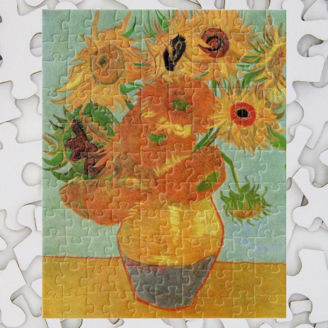Puzzle Vase avec douze tournesols par Vincent van Gogh (Créateur téléchargé)
