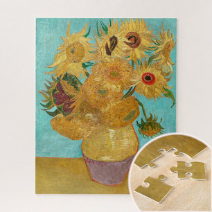 Puzzle Vase avec douze tournesols par Vincent Van Gogh