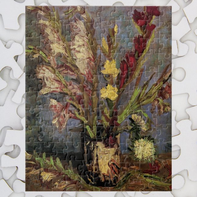 Puzzle Vase avec Gladioli par Vincent van Gogh (Créateur téléchargé)