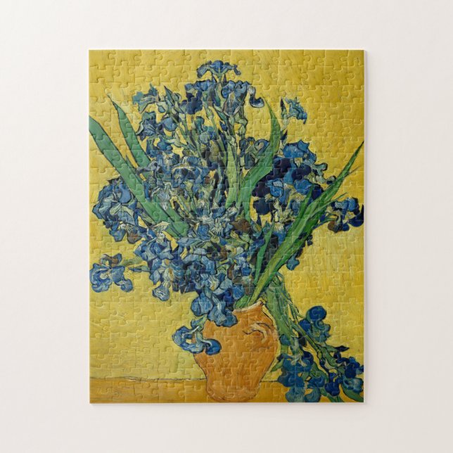Puzzle Vase avec Irises par Van Gogh (Vertical)