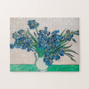 Puzzle Vase avec Irises, Van Gogh