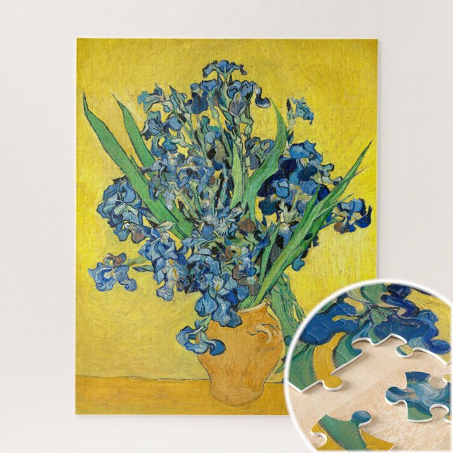 Puzzle Vase avec Irises, Vincent Van Gogh (Créateur téléchargé)