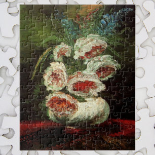 Puzzle Vase avec pivoines par Vincent van Gogh