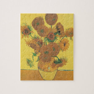 Puzzle Vase avec quinze tournesols par Vincent van Gogh