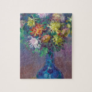 Puzzle Vase de chrysanthèmes Claude Monet