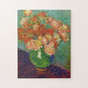 Puzzle Vase de Chrysanthèmes Monet Art