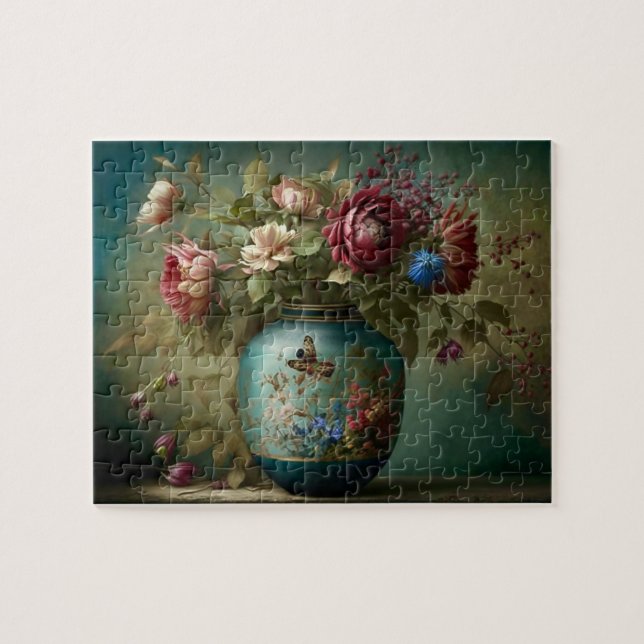 Puzzle Vase de fleurs (Horizontal)